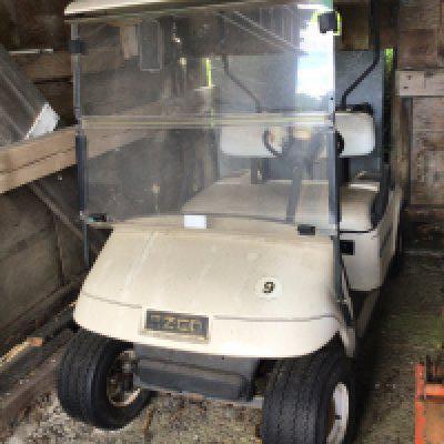 An EZ-GO Petrol Engine golf buggy. This will need refreshing barn stored. Viewing by appointment sold in situ buyer to collect Billericay CM11.