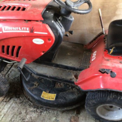 A Lawnflite ride on lawnmower mower for repair last seen working a few years ago barn stored since. Viewing by appointment sold in situ buyer to collect Billericay CM11.