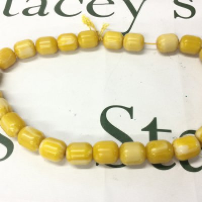 A large butterscotch Bakelite necklace , 60cm long. 170g total weight. postage category A