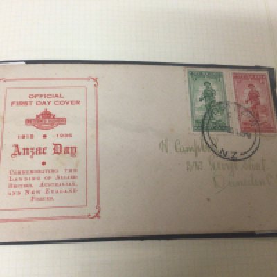 Two albums containing Stamps from New Zealand used and unused including George V and later stamps some later stamps in unused blocks.