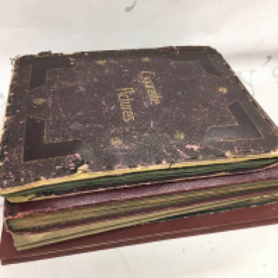 Five albums of mixed cigarette cards including Wills, Players etc. postage category B